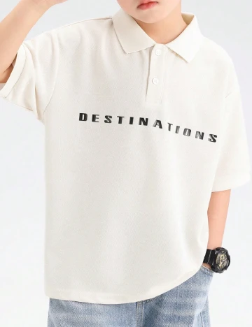 Tricou ZOSEE, crem Crem