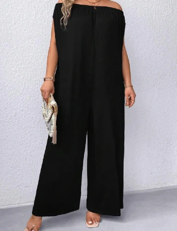 Salopeta SHEIN CURVE, negru