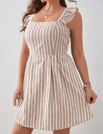 Rochie scurta SHEIN CURVE, mix culori