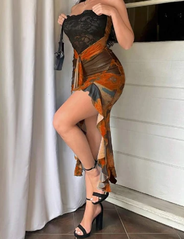 Rochie medie SHEIN, mix culori