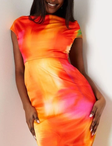 Rochie medie Coast, mix culori