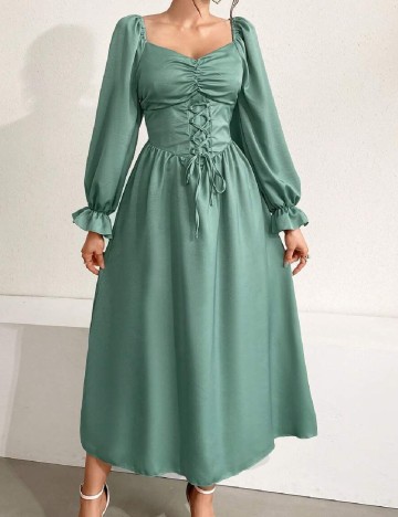 
						Rochie lunga SHEIN, turcoaz