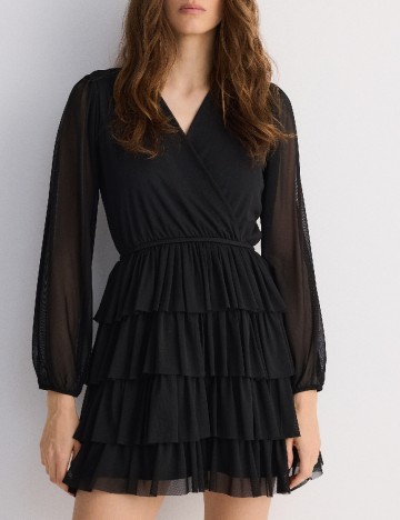 
						Rochie scurta Reserved, negru