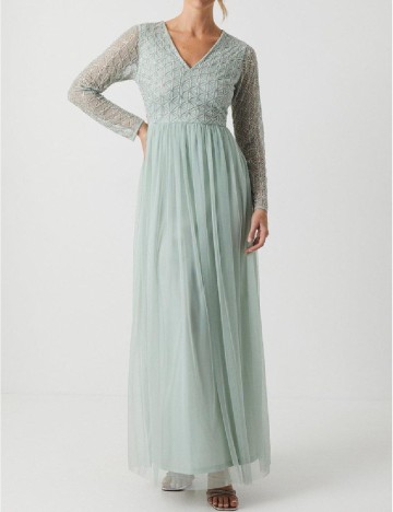 
						Rochie lunga Coast, verde