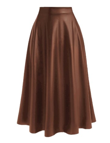 
						Fusta SHEIN CURVE, maro
