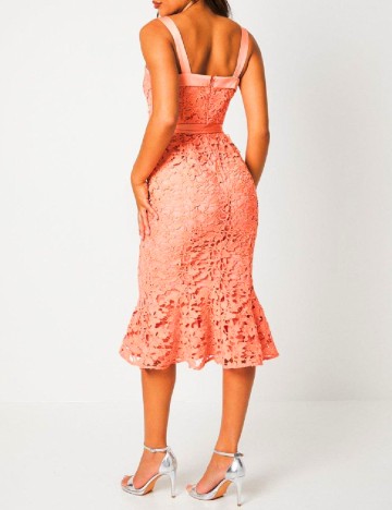 Rochie medie Coast, corai