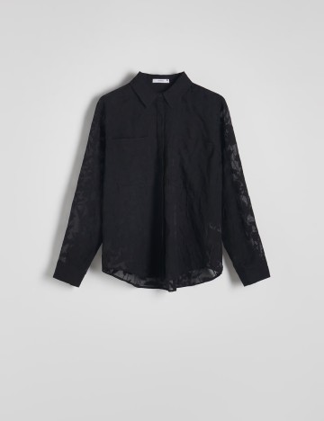 Camasa Reserved, negru