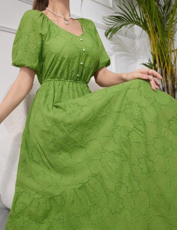 Rochie lunga SHEIN, verde