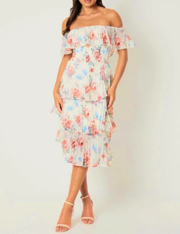 Rochie medie Coast, floral Floral print