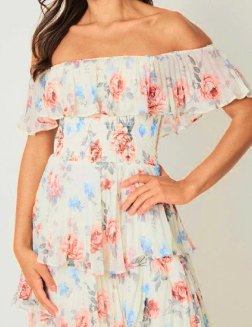 Rochie medie Coast, floral Floral print