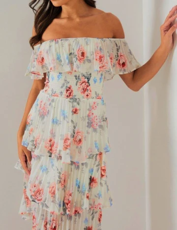 Rochie medie Coast, floral Floral print