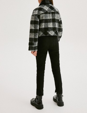 Pantaloni Reserved, negru