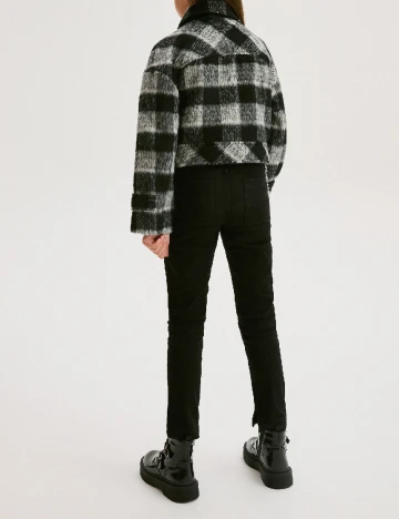 Pantaloni Reserved, negru