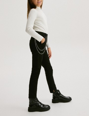 Pantaloni Reserved, negru