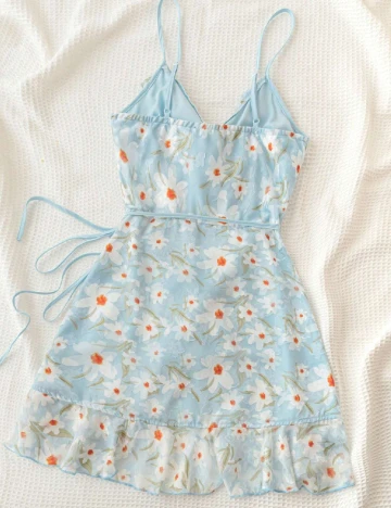 Rochie scurta SHEIN, albastru Albastru