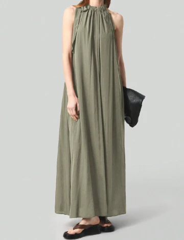 Rochie lunga SHEIN, verde