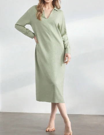 Rochie medie SHEIN, verde Verde