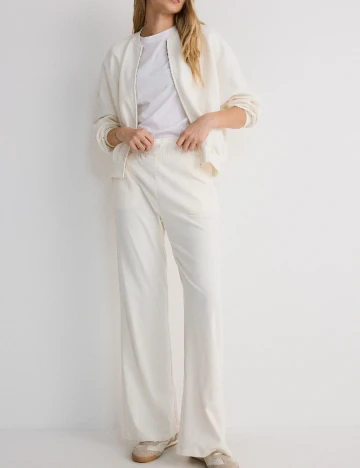 Pantaloni Reserved, crem