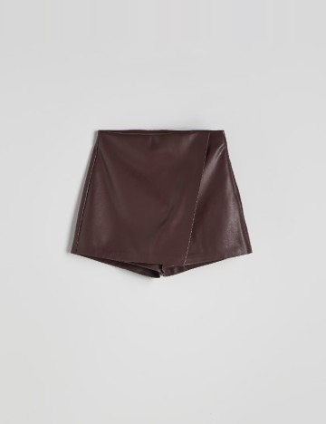 Fusta pantalon Reserved, maro