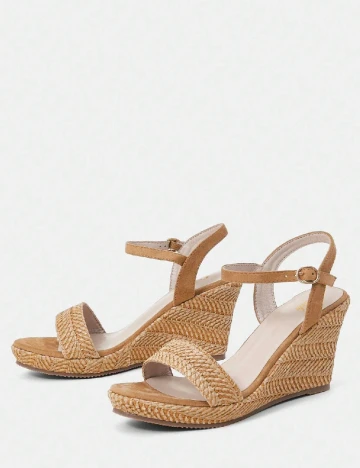 Sandale SHEIN, maro