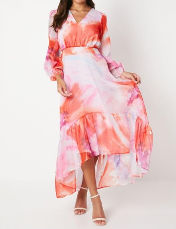 
						Rochie lunga Coast, mix culori