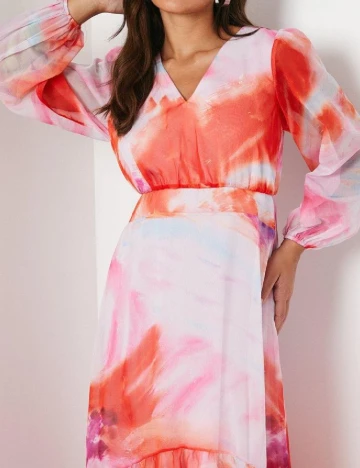 Rochie lunga Coast, mix culori Mix culori