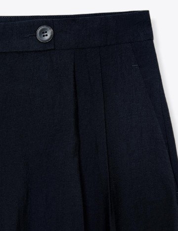 Pantaloni Zara, bleumarin inchis