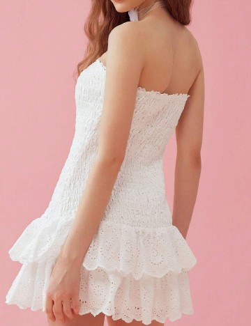 Rochie scurta SHEIN, alb