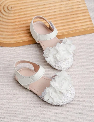Pantofi Shein Kids, alb Alb