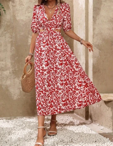Rochie medie SHEIN, rosu Rosu
