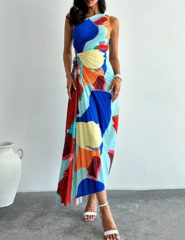 
						Rochie lunga SHEIN, mix culori