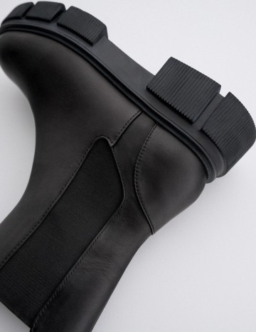 Ghete Zara, negru, 40