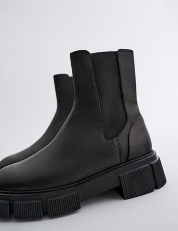 Ghete Zara, negru, 40
