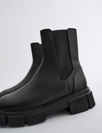 Ghete Zara, negru, 40 Negru