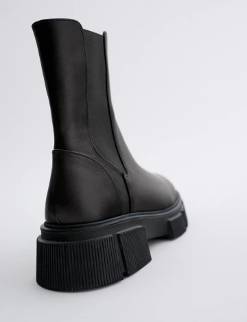 Ghete Zara, negru, 40 Negru