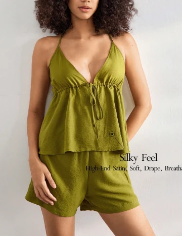 Compleu SHEIN, verde Verde