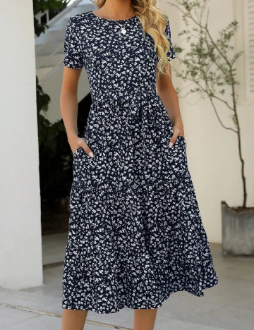 Rochie medie SHEIN, negru