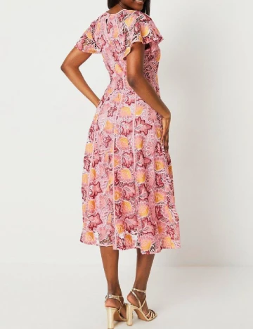 Rochie medie Coast, roz