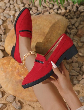 Pantofi SHEIN, rosu