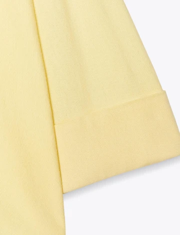 Camasa Oversize Zara, galben Galben