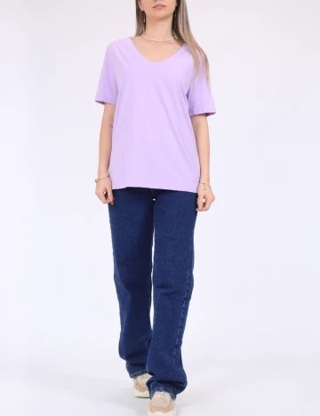 Tricou Pieces, mov