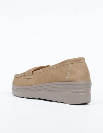 Mocasini SHEIN, maro Maro