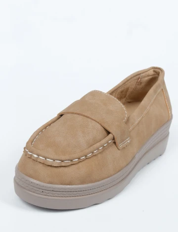 Mocasini SHEIN, maro Maro
