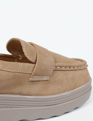 Mocasini SHEIN, maro Maro