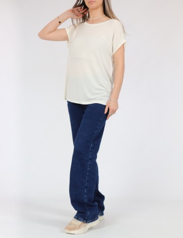 
						Tricou Vero Moda, ecru