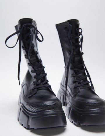 Ghete Zara, negru, 38