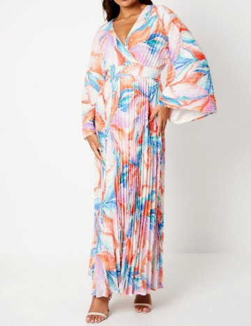 
						Rochie lunga Coast, mix culori