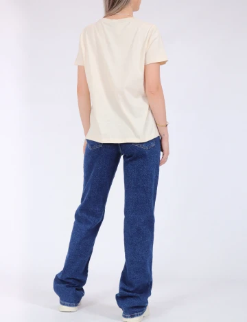 Tricou Vero Moda, crem Crem