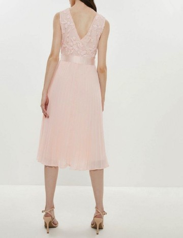 Rochie medie Coast, roz pal