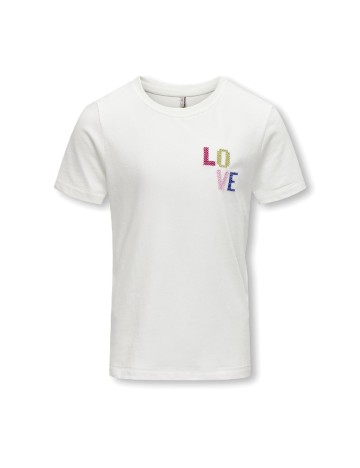 
						Tricou Kids Only, alb